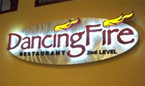 dancing fire restaurant dining walker mn